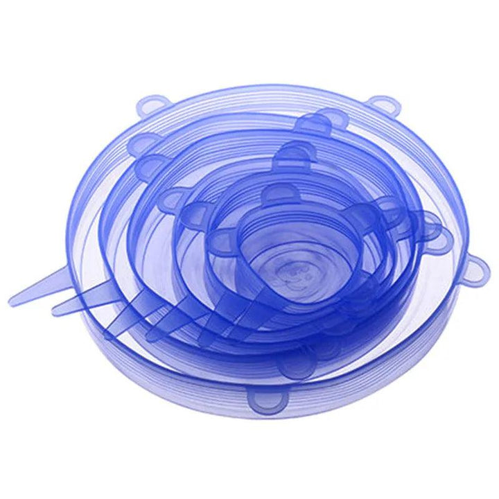 Silicone Cover Stretch Lids Reusable Durable and Expendable Lids Silicone Covers for Fresh Food Leftovers Keep Food Fresh - My Store
