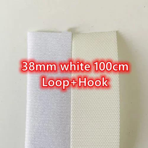 20/25/30/38/50mm Super Thin Soft Baby Tape Sticker Black White Kids Hoop and Hook Tapes Adhesive Fastener Sewing Accessories - My Store