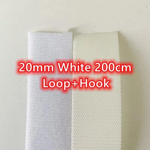20/25/30/38/50mm Super Thin Soft Baby Tape Sticker Black White Kids Hoop and Hook Tapes Adhesive Fastener Sewing Accessories - My Store