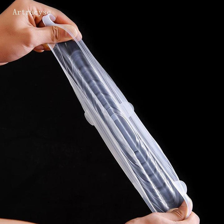 Silicone Cover Stretch Lids Reusable Durable and Expendable Lids Silicone Covers for Fresh Food Leftovers Keep Food Fresh - My Store