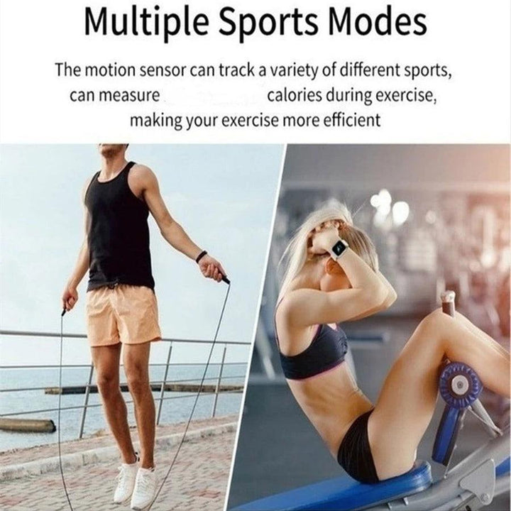 Smart Watches Weather Music Player Message Heart Rate Monitor Fitness Bracelet Men Gift Woman Smartwatch For IOS Android D13 116 - My Store