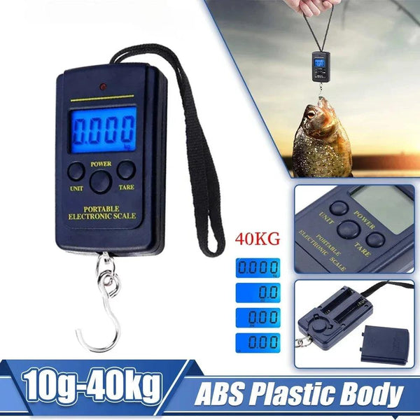 Kitchen Scales Mini Digital Scale for Fishing Luggage Travel Weight Hanging Scale Electronic Handy Pocket Weight Tool - My Store