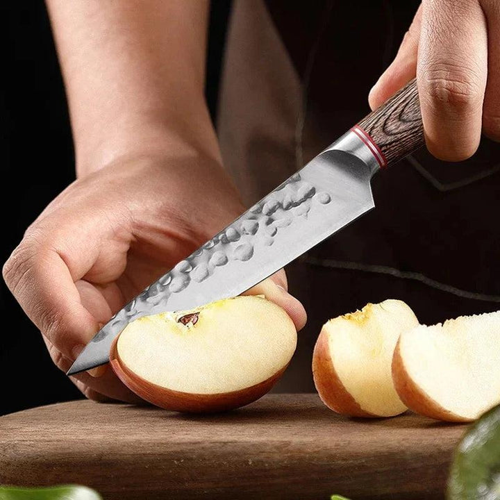Stainless Steel Fruit Knife 5.5inch Kitchen Knife Utility Sharp Meat Cleaver Knives Forged Boning Knife Kitchen Tools Cookware - My Store