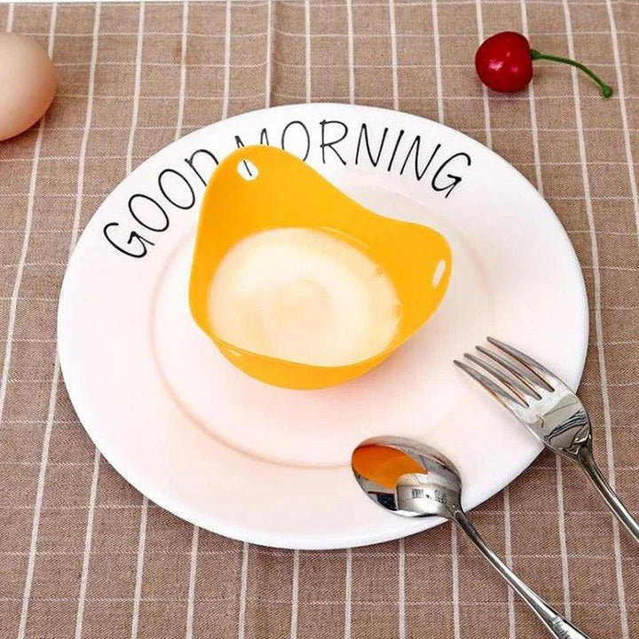 Egg Poachers Silicone Molds Cooker Tools Pancake Cookware Bakeware Steam Eggs Plate Tray Healthy Novel Kitchen Accessories - My Store