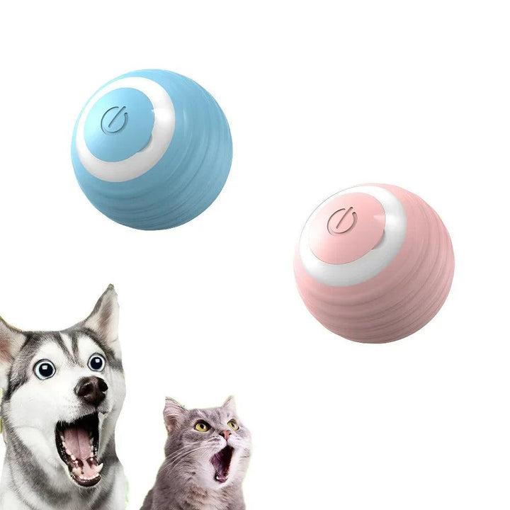 Cat Interactive Ball Smart Cat Toys for Pet Indoor Automatic Rolling Ball Electronic Interactive Cat Toy Cat Game Accessories - My Store