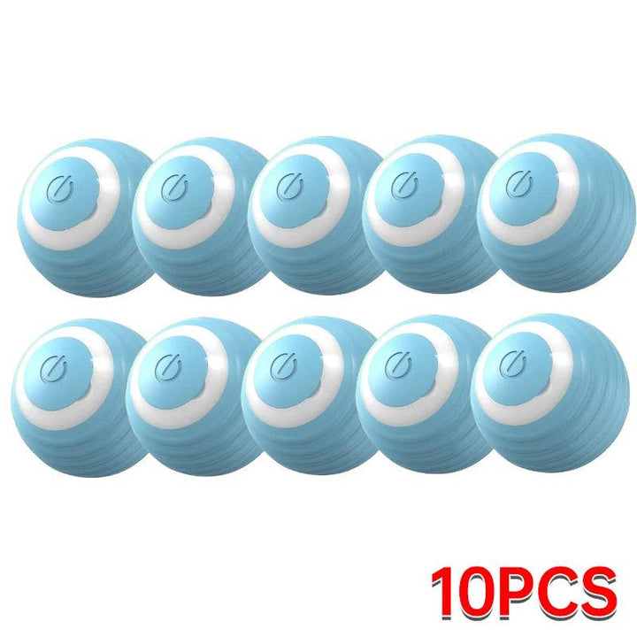 Cat Interactive Ball Smart Cat Toys for Pet Indoor Automatic Rolling Ball Electronic Interactive Cat Toy Cat Game Accessories - My Store
