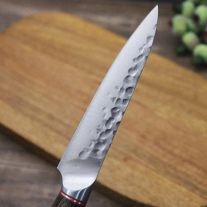 Stainless Steel Fruit Knife 5.5inch Kitchen Knife Utility Sharp Meat Cleaver Knives Forged Boning Knife Kitchen Tools Cookware - My Store