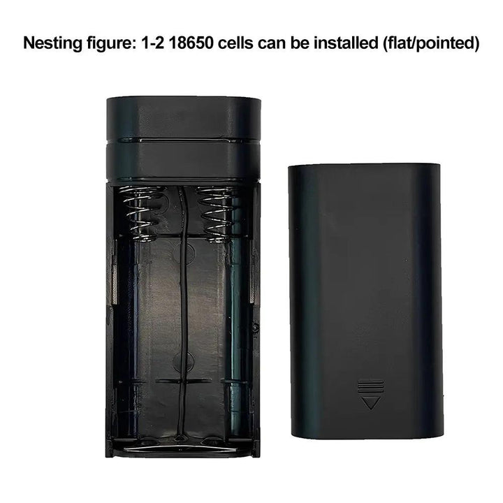 5V 2A 6000mAh 2X 18650 USB Type-C Battery Charger Case DIY Power Bank Box For Phone Electronic Charging Not Including Batteries - My Store