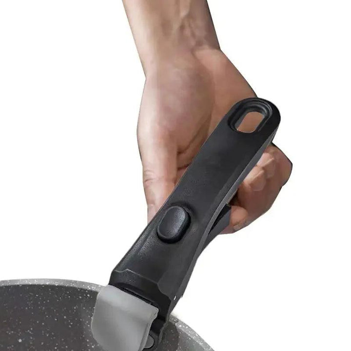 White & Grey Anti Scalding cookware sets with detachable handles Replacement universal pot handle All-purpose detachable handle - My Store