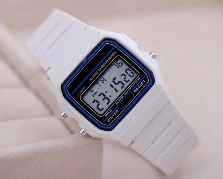 Sport LED Digital Watches for Men Simple Small Square Dial Electronic Watch Silicone Band Fashion Casual Mens Watch montre homme - My Store