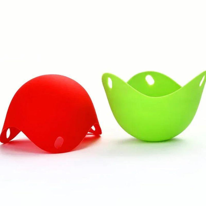 Egg Poachers Silicone Molds Cooker Tools Pancake Cookware Bakeware Steam Eggs Plate Tray Healthy Novel Kitchen Accessories - My Store