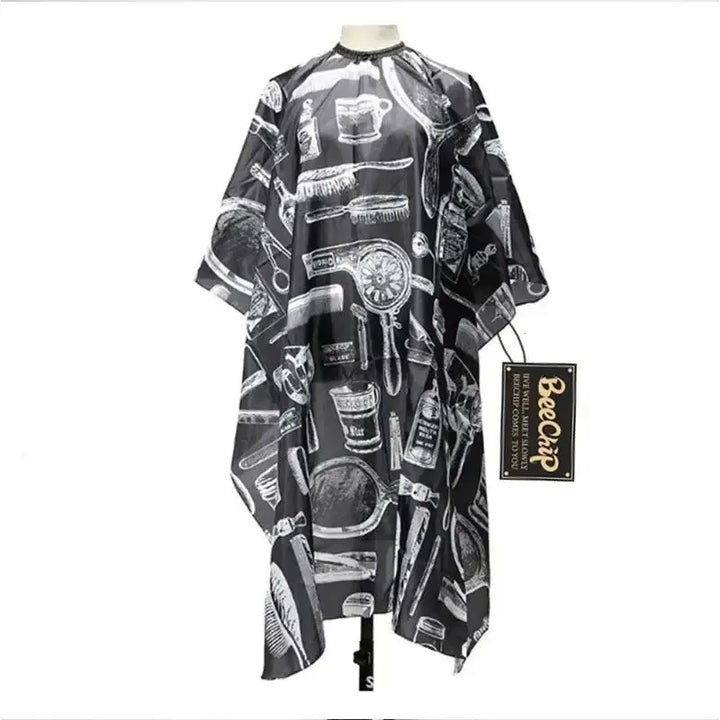 Hairdressing Bibs Hairdressing Bibs For Perming And Dyeing Printed Perming And Dyeing Non-Stick Hair Dress Shawl Bibs - My Store