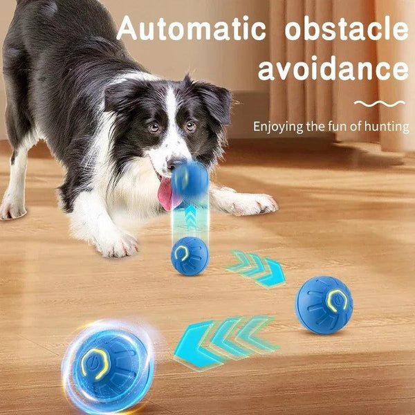 Smart Dog Toy Ball Electronic Interactive Pet Toy Moving Ball USB Automatic Moving Bouncing for Puppy Birthday Gift Cat Products - My Store