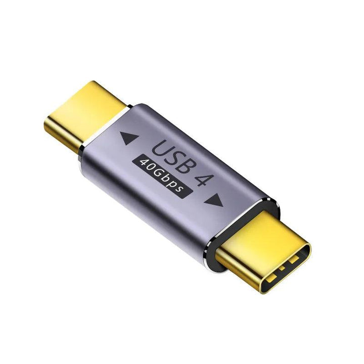 USB 4.0 PD 100W 8K 60Hz Charger Connector for Macbook 40Gbps High Speed USB C OTG U-Shape Straight Angle Male to Female Adapter - My Store