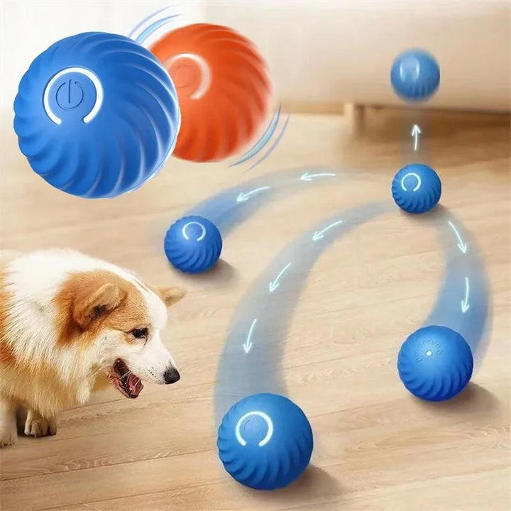 Smart Dog Toy Ball Electronic Interactive Pet Toy Moving Ball USB Automatic Moving Bouncing for Puppy Birthday Gift Cat Products - My Store