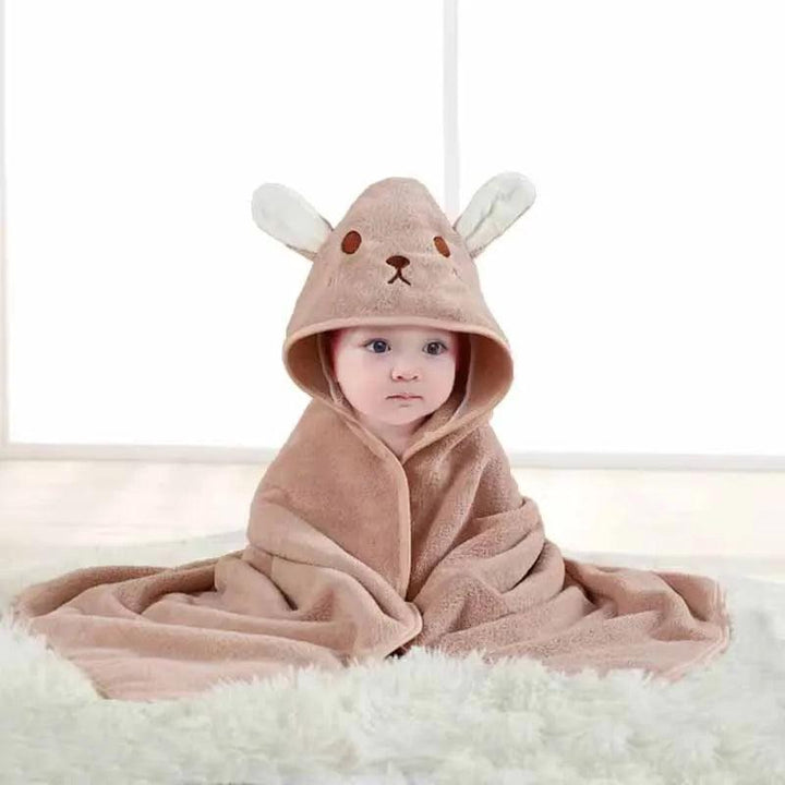 Cartoon Baby Bath Towel Infant Soft Bathrobe Hooded Swaddle Towel Blanket Kids Warm Sleeping Swaddle Wrap for Newborn Boys Girls - My Store