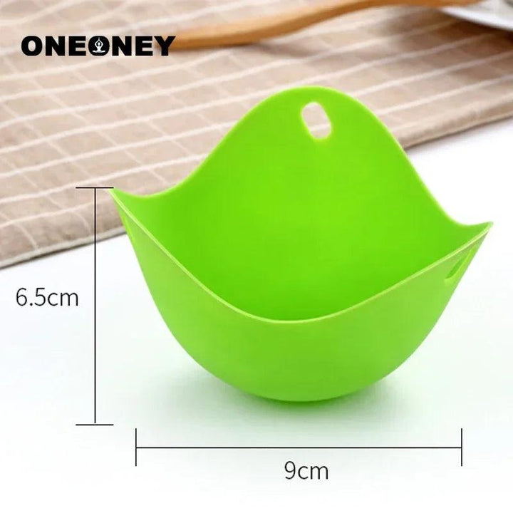 Egg Poachers Silicone Molds Cooker Tools Pancake Cookware Bakeware Steam Eggs Plate Tray Healthy Novel Kitchen Accessories - My Store