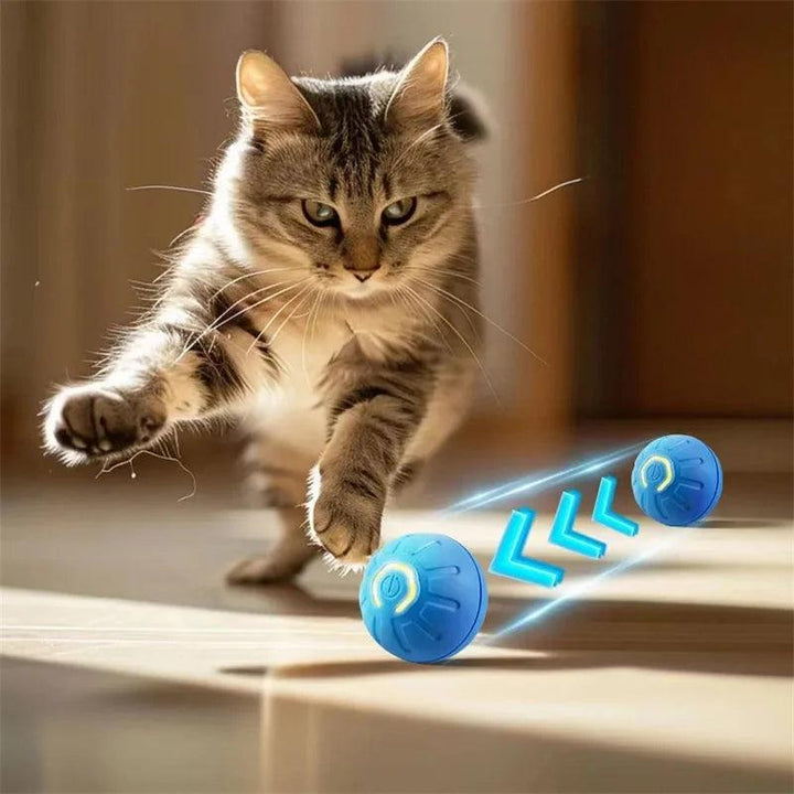 Smart Dog Toy Ball Electronic Interactive Pet Toy Moving Ball USB Automatic Moving Bouncing for Puppy Birthday Gift Cat Products - My Store