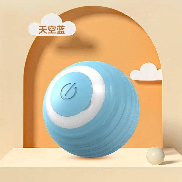 Cat Interactive Ball Smart Cat Toys for Pet Indoor Automatic Rolling Ball Electronic Interactive Cat Toy Cat Game Accessories - My Store