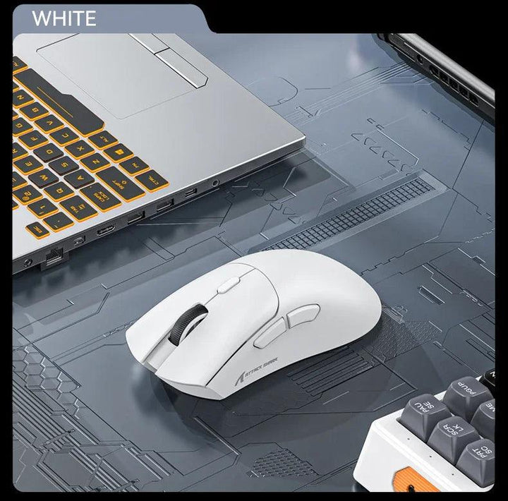 Attack Shark R1 18000dpi Wireless Bluetooth Mouse, Ultra Lightweight Ergonomic Design Mouse, PAW3311 Macro Gaming Mouse - My Store