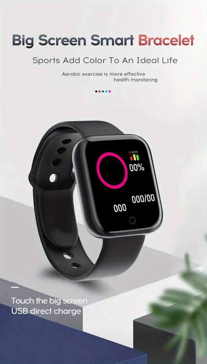Smart Watches Weather Music Player Message Heart Rate Monitor Fitness Bracelet Men Gift Woman Smartwatch For IOS Android D13 116 - My Store