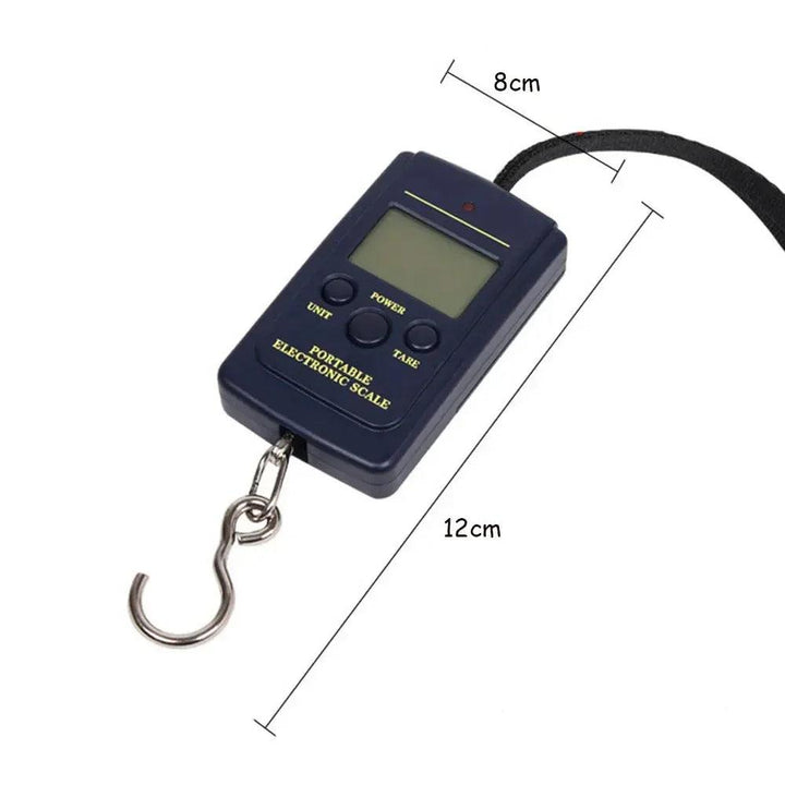 Kitchen Scales Mini Digital Scale for Fishing Luggage Travel Weight Hanging Scale Electronic Handy Pocket Weight Tool - My Store