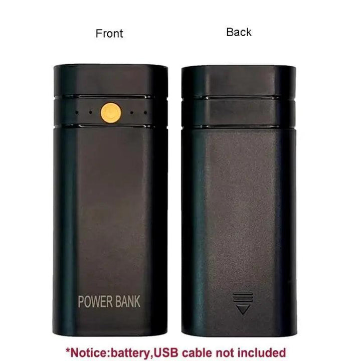 5V 2A 6000mAh 2X 18650 USB Type-C Battery Charger Case DIY Power Bank Box For Phone Electronic Charging Not Including Batteries - My Store