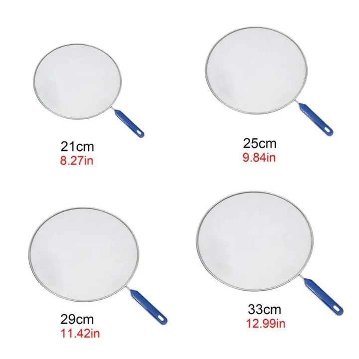 Grease Splatter Screen Guards Mesh Anti Splatter Guard Oil Net Splash Cover Pan Pot Frying Oil Cooking Cover Kitchen Tools - My Store