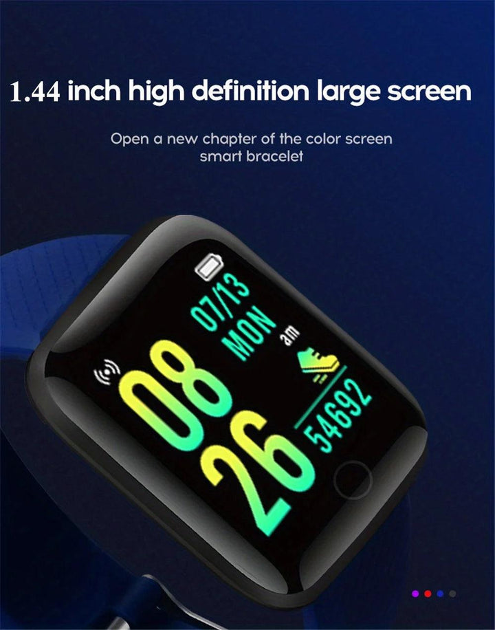 Smart Watches Weather Music Player Message Heart Rate Monitor Fitness Bracelet Men Gift Woman Smartwatch For IOS Android D13 116 - My Store