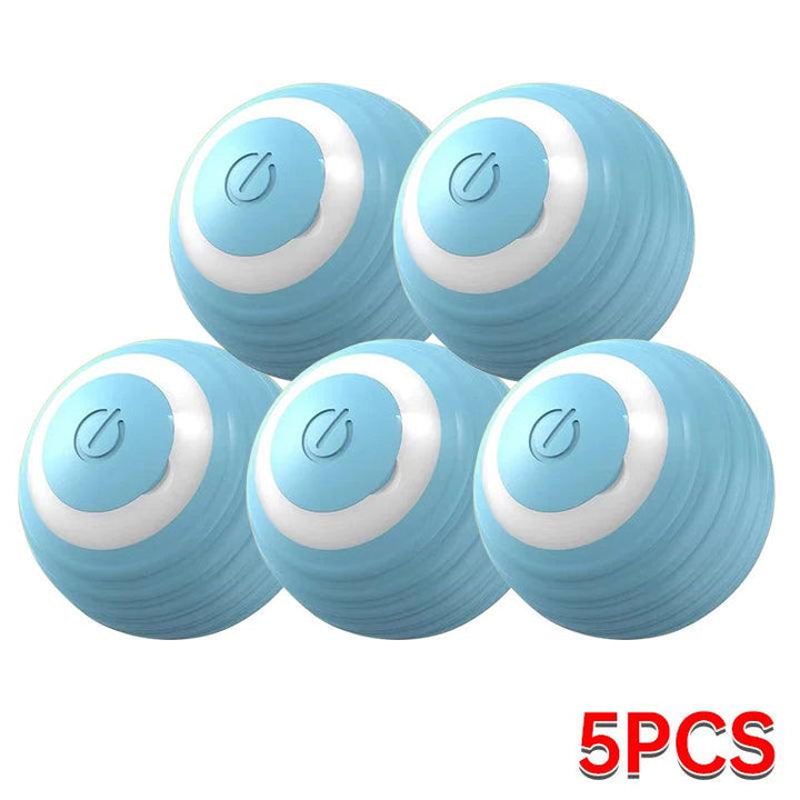 Cat Interactive Ball Smart Cat Toys for Pet Indoor Automatic Rolling Ball Electronic Interactive Cat Toy Cat Game Accessories - My Store