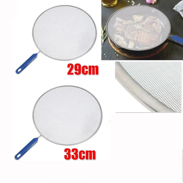 Grease Splatter Screen Guards Mesh Anti Splatter Guard Oil Net Splash Cover Pan Pot Frying Oil Cooking Cover Kitchen Tools - My Store