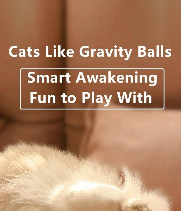 Cat Interactive Ball Smart Cat Toys for Pet Indoor Automatic Rolling Ball Electronic Interactive Cat Toy Cat Game Accessories - My Store