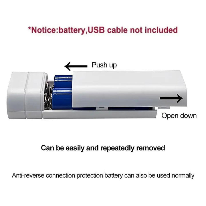 5V 2A 6000mAh 2X 18650 USB Type-C Battery Charger Case DIY Power Bank Box For Phone Electronic Charging Not Including Batteries - My Store