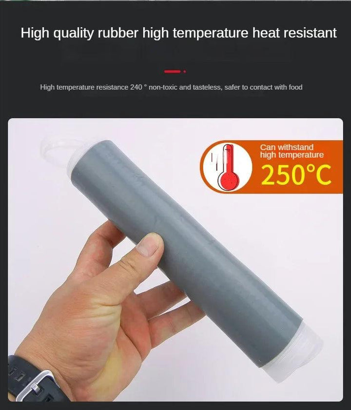 Anti-scalding Pot Handle Heat Resistant Cover New Frying Pan Protector Hot Handle Holder Sleeve Rubber Pan Handle Sleeve - My Store
