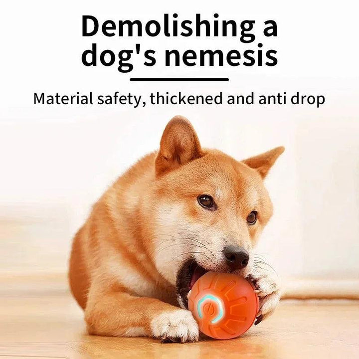 Smart Dog Toy Ball Electronic Interactive Pet Toy Moving Ball USB Automatic Moving Bouncing for Puppy Birthday Gift Cat Products - My Store