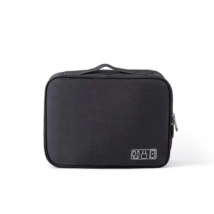 Travel Electronics Organizer Travel Cord Organizer Case Tech Storage Bag Extra Large 3Layers Universal Carry Cable Bag for Phone - My Store