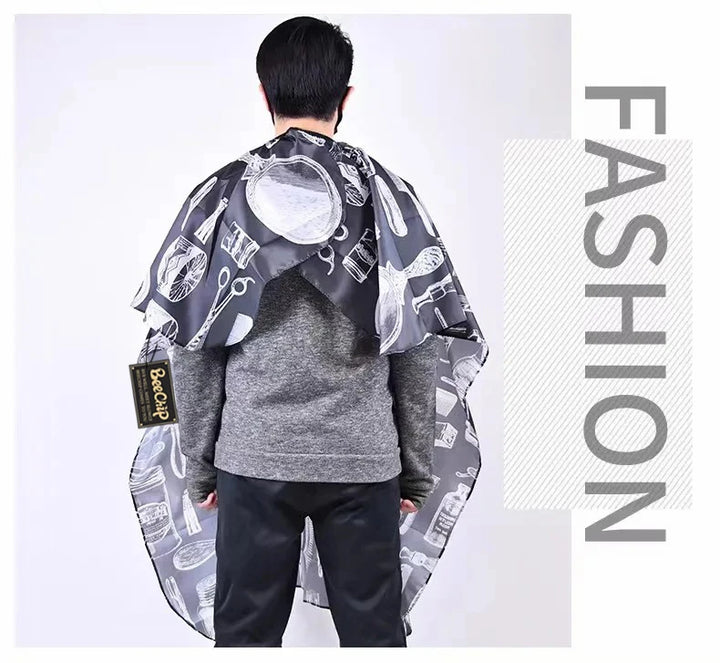 Hairdressing Bibs Hairdressing Bibs For Perming And Dyeing Printed Perming And Dyeing Non-Stick Hair Dress Shawl Bibs - My Store