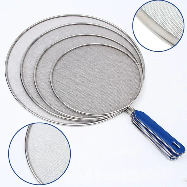 Grease Splatter Screen Guards Mesh Anti Splatter Guard Oil Net Splash Cover Pan Pot Frying Oil Cooking Cover Kitchen Tools - My Store