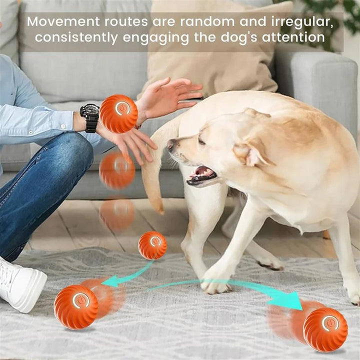 Smart Dog Toy Ball Electronic Interactive Pet Toy Moving Ball USB Automatic Moving Bouncing for Puppy Birthday Gift Cat Products - My Store