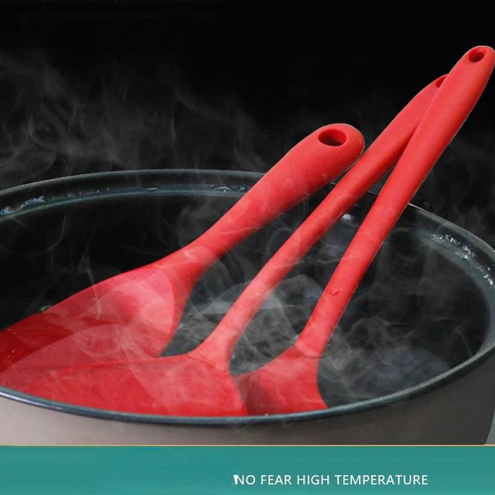 10 PCS Silicone Cookware Set Kitchen Cooking Tools Baking Tools Tableware Silicone Shovel Spoon Scraper Kitchen Accessories - My Store