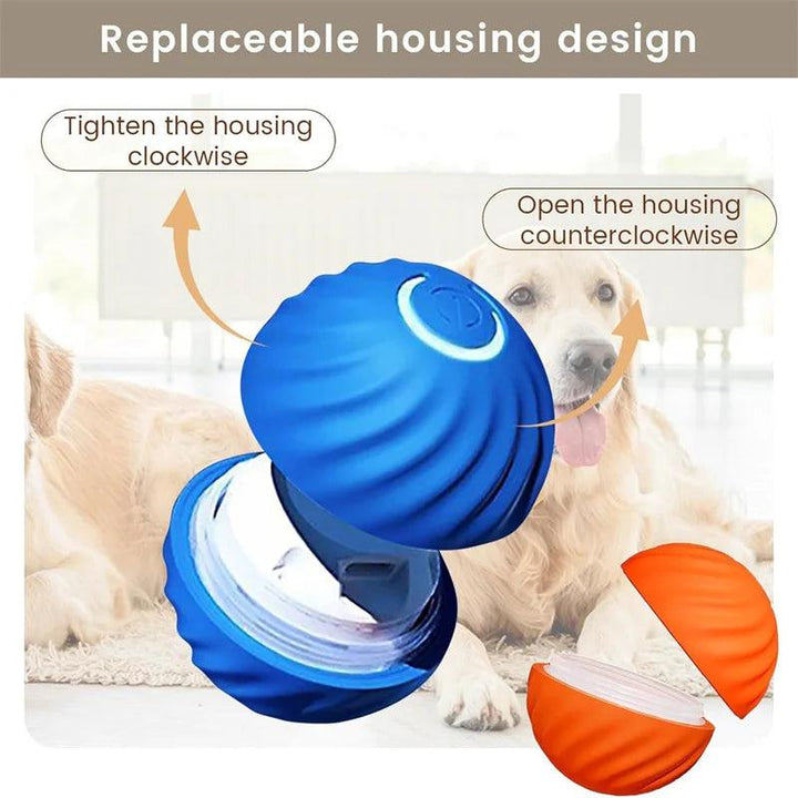 Smart Dog Toy Ball Electronic Interactive Pet Toy Moving Ball USB Automatic Moving Bouncing for Puppy Birthday Gift Cat Products - My Store